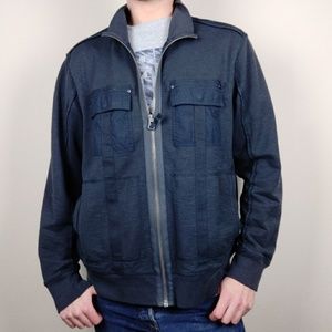 Calvin Klein Full Zip Navy Jacket
